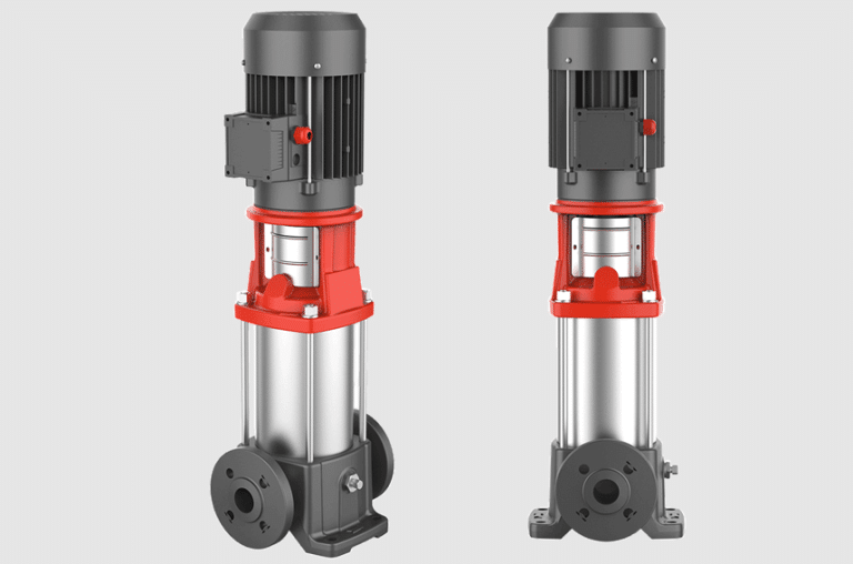 Vertical multistage pump working principle